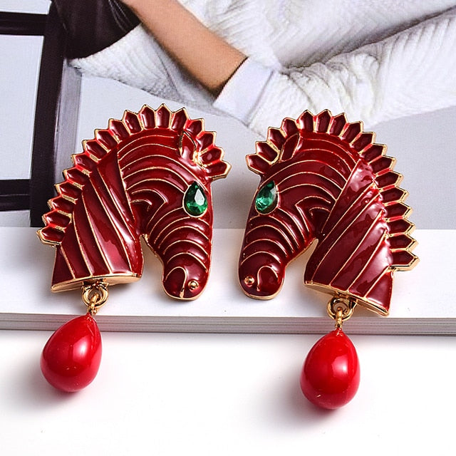 Fashion Trend Metal Earrings Statement Fine Drop Earring