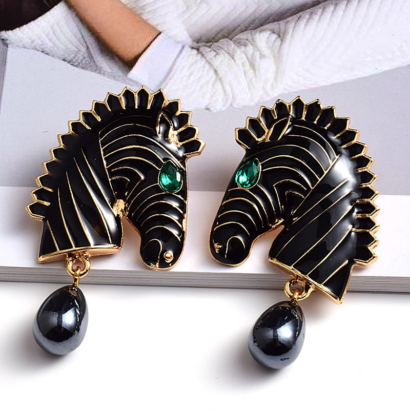 Fashion Trend Metal Earrings Statement Fine Drop Earring