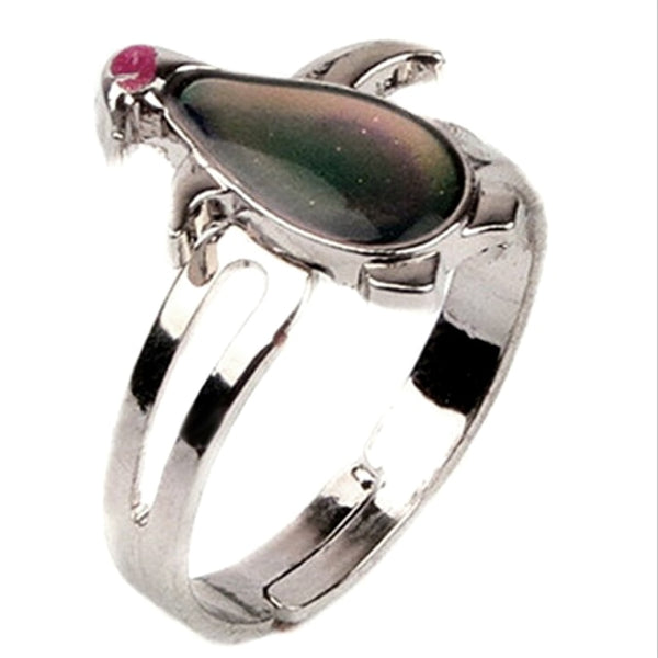 Anillo clásico de humor para amantes que cambia de color