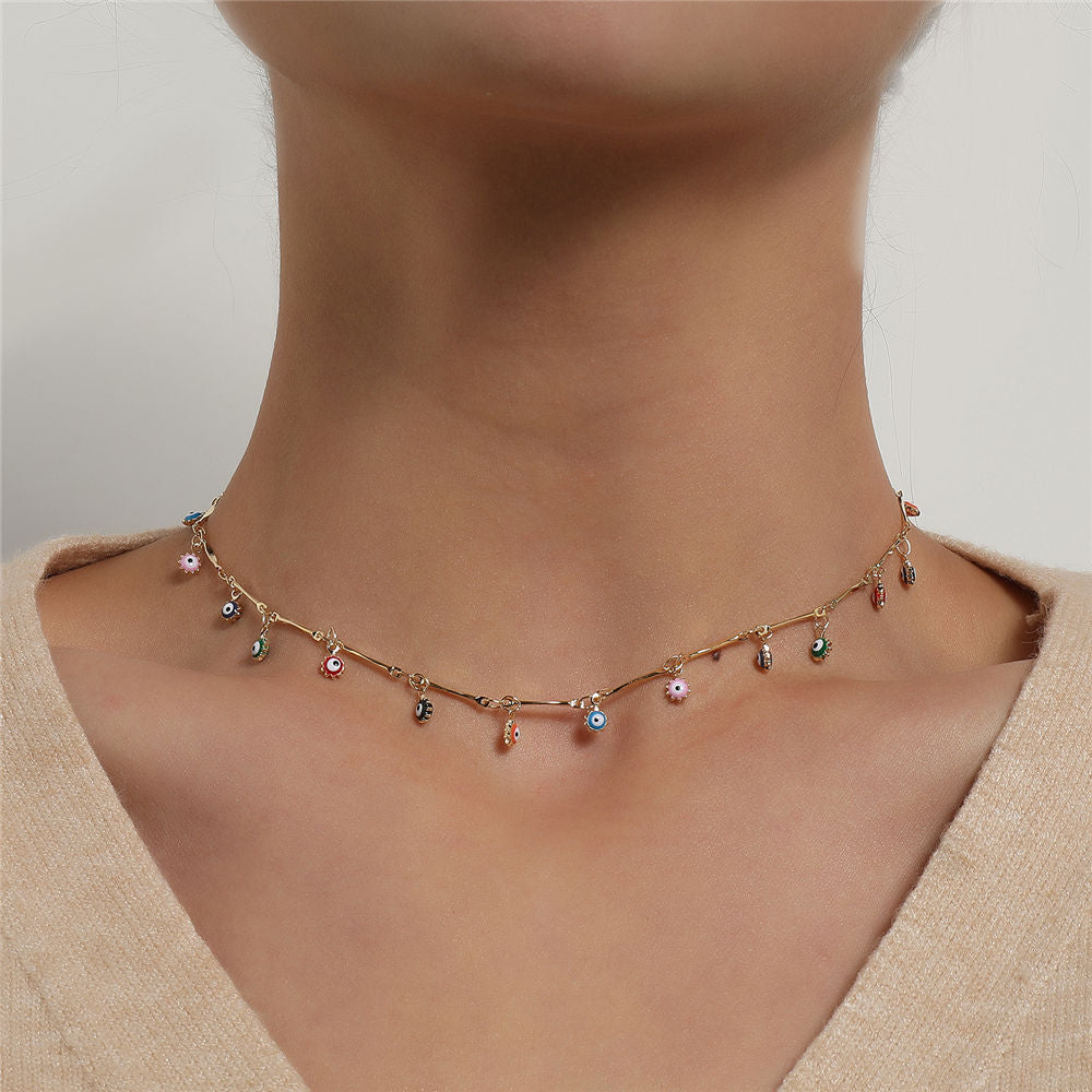 Fashion Turkish Evil Eyes Multilayer Necklaces
