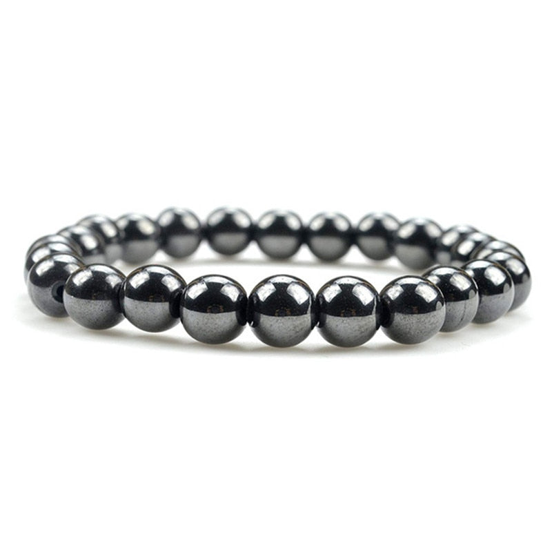 Natural Tiger Eye Lava Stone Distance Bracelet for Men