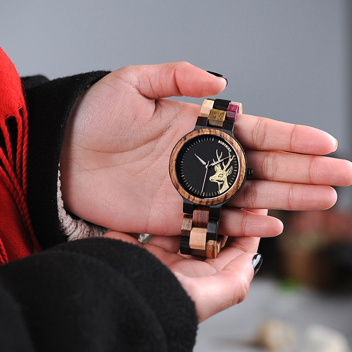 Wooden Couple Watch