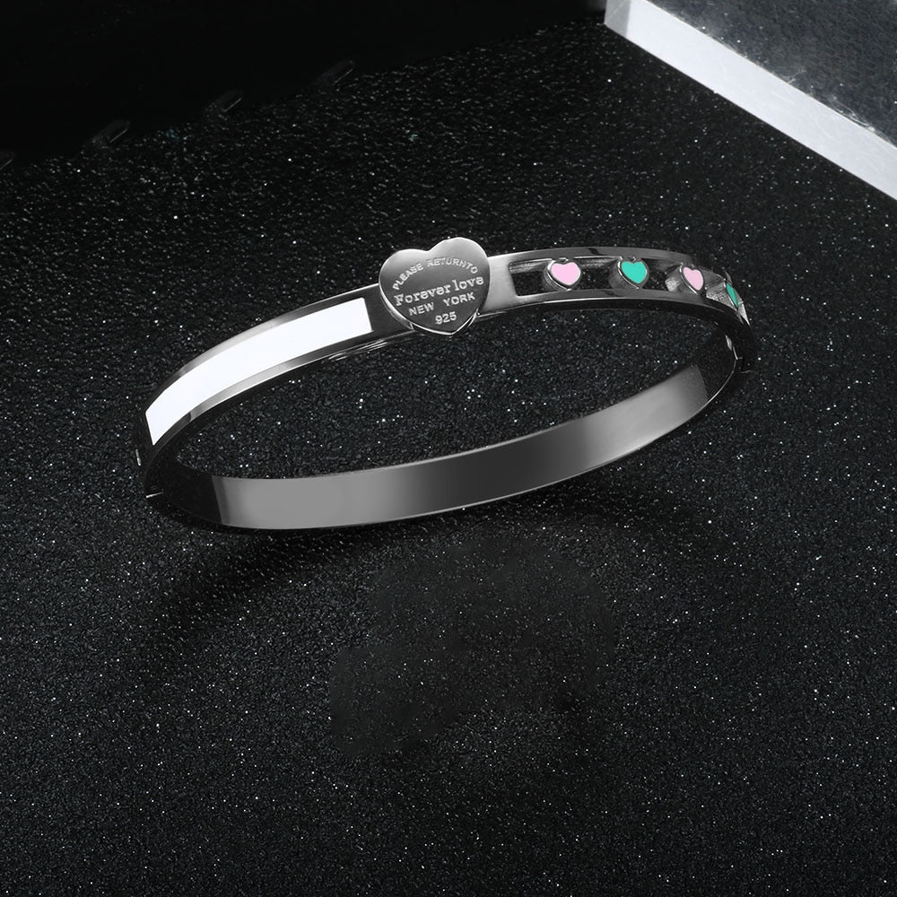 Trendy Hollow Heart Jewelry Set