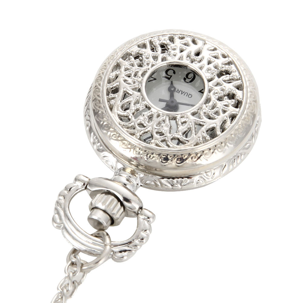 Vintage Alloy  Women Quartz Pocket Watch