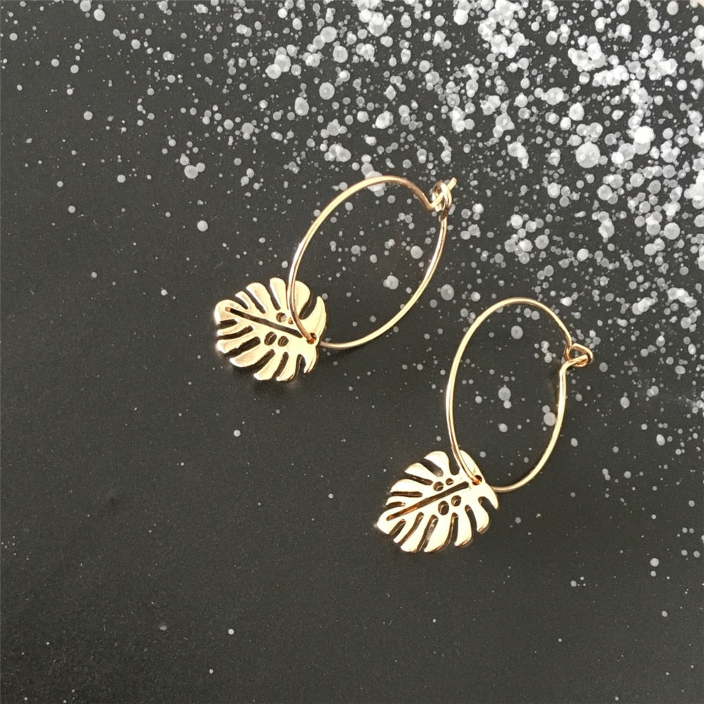 Vintage Leaf Earrings for Women