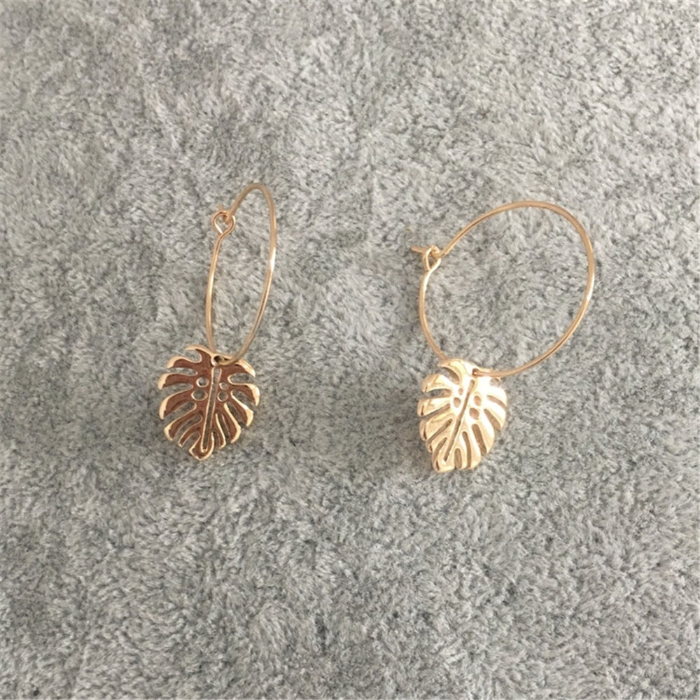 Vintage Leaf Earrings for Women