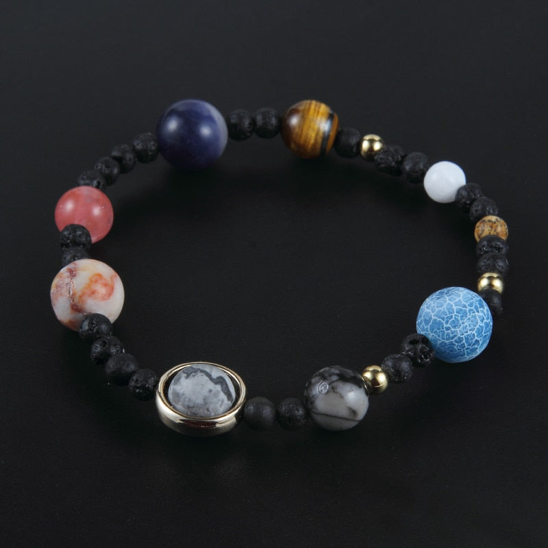 Galaxy Solar System Bracelet