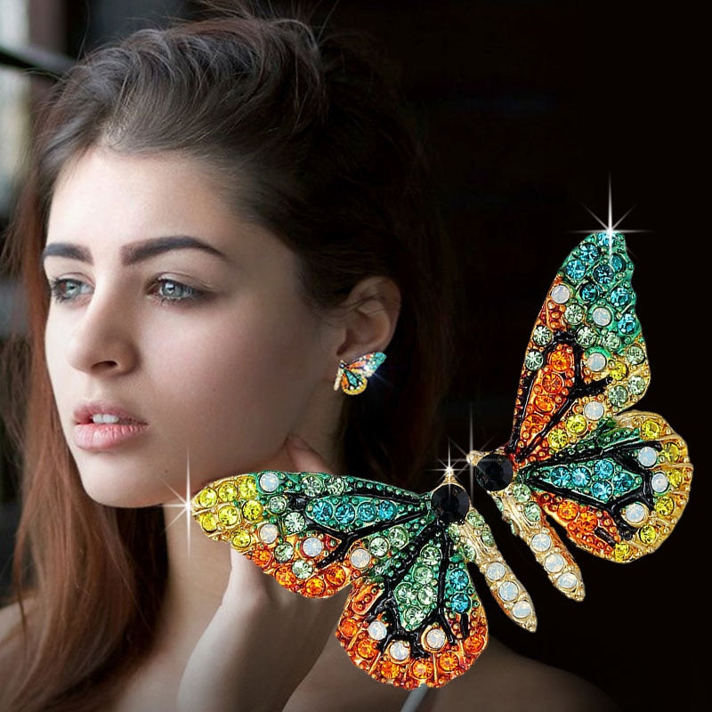 New Fashion Butterfly Wings Earrings