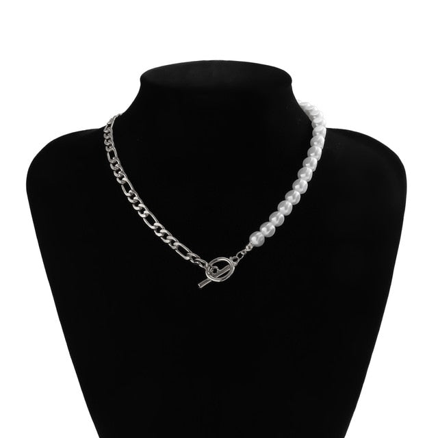 Bohemian Teardrop-Shaped Imitation Pearls Pendant