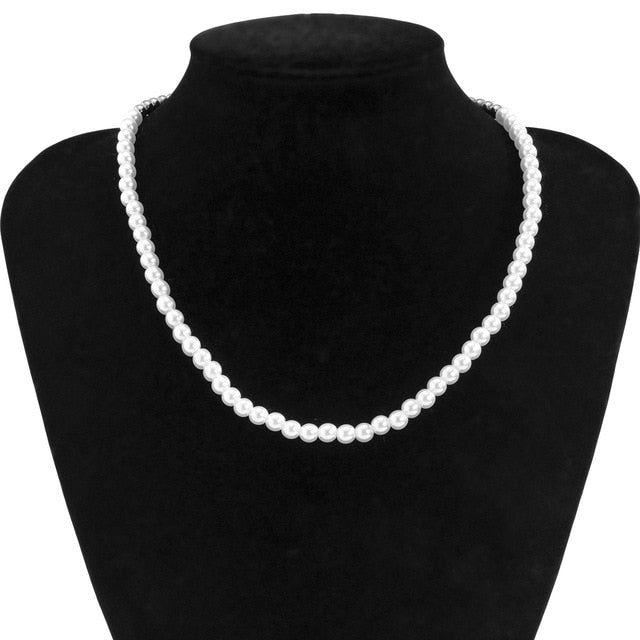 Bohemian Teardrop-Shaped Imitation Pearls Pendant