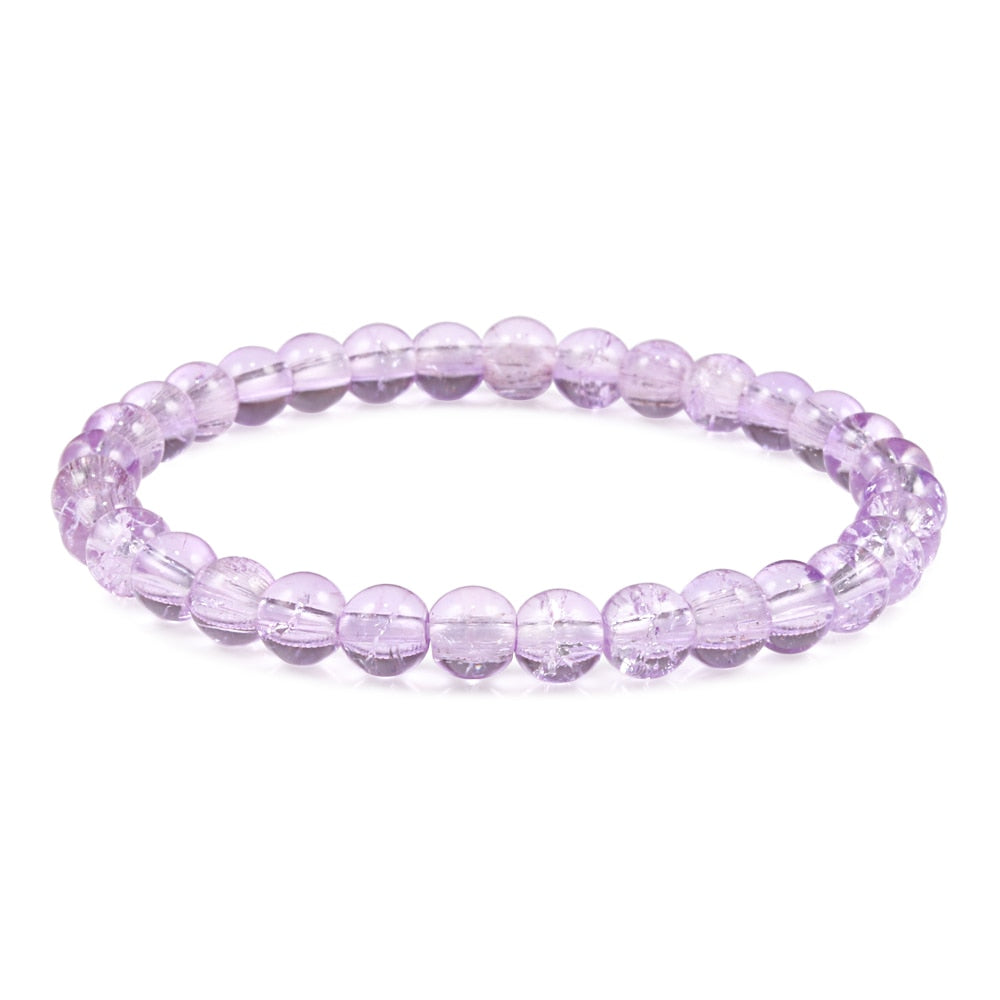 Purple Agates Natural Weathered Gem Stone Bead Strand Women