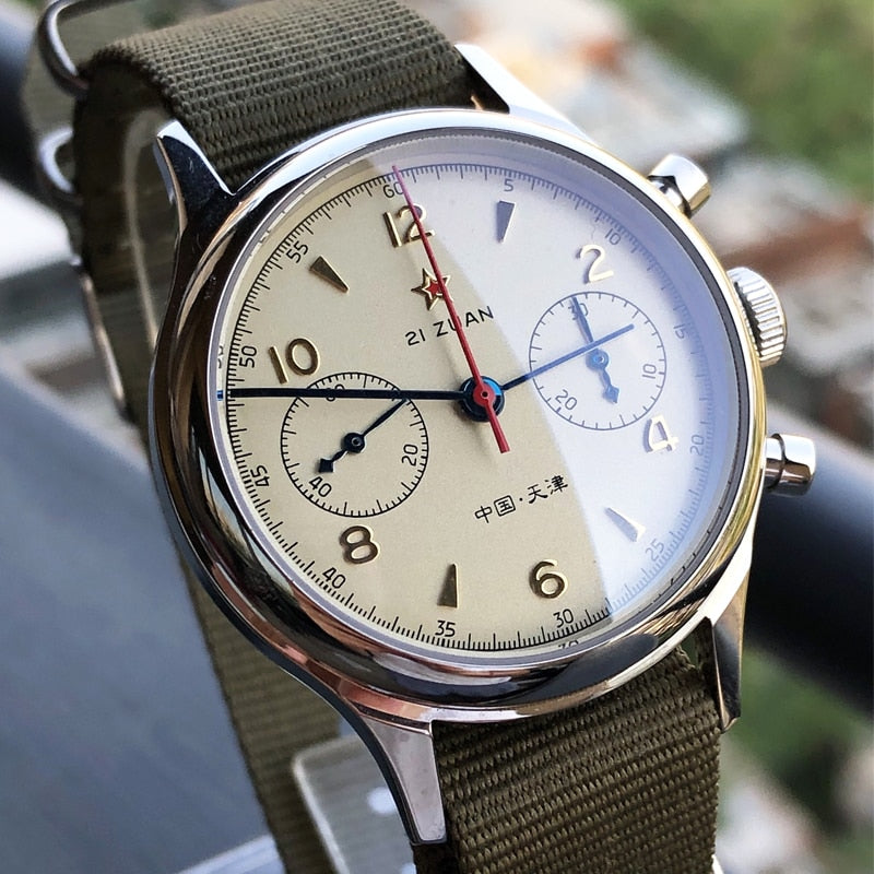 40MM Mechanical Military Sapphire Watch