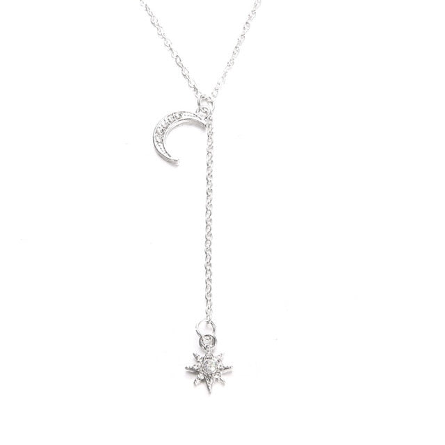 Fashion Personality Moon Women Necklace