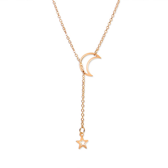 Fashion Personality Moon Women Necklace