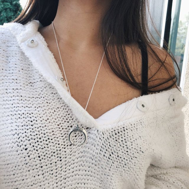 Fashion Personality Moon Women Necklace