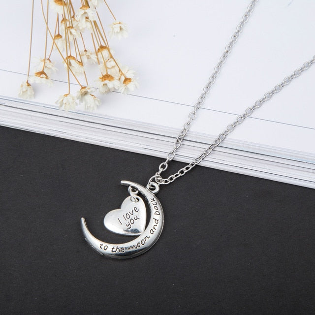 Fashion Personality Moon Women Necklace