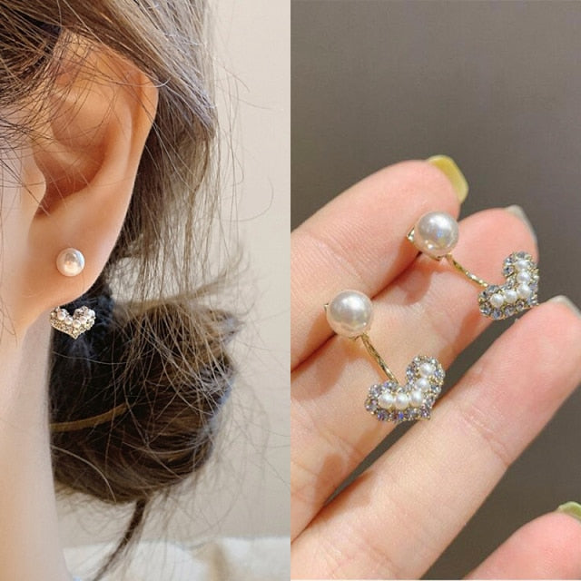 Autumn Winter New Brown Earrings Vintage Matte drop Earrings
