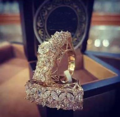 Temperament Crystal Cubic Zirconia Rings Set
