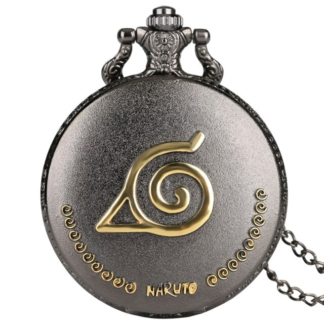 Vintage Leaf Figure Pendant Clock Famous Anime Clock Pocket Watch