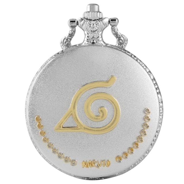 Vintage Leaf Figure Pendant Clock Famous Anime Clock Pocket Watch