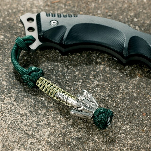 Punk Handmade  Rapper Middle Finger Keychains