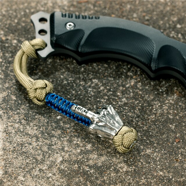 Punk Handmade  Rapper Middle Finger Keychains
