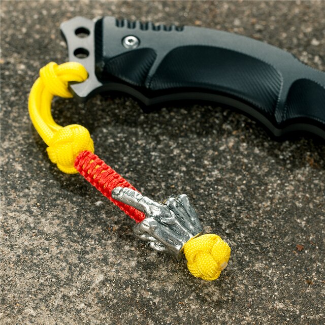 Punk Handmade  Rapper Middle Finger Keychains