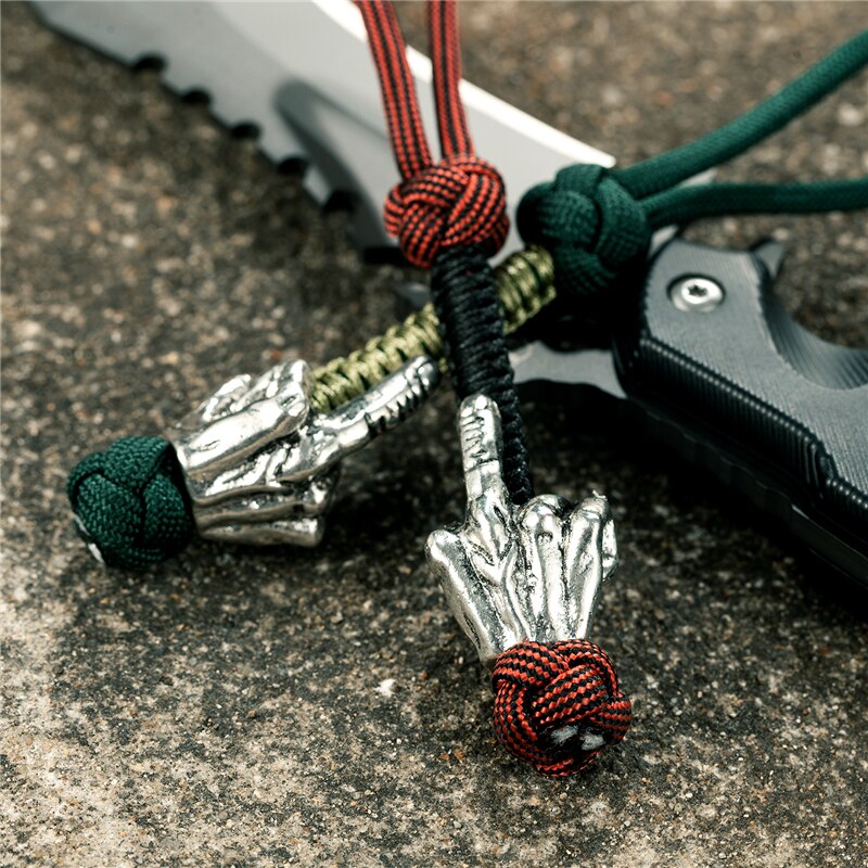 Punk Handmade  Rapper Middle Finger Keychains