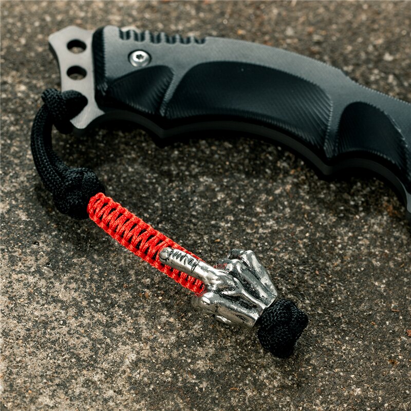 Punk Handmade  Rapper Middle Finger Keychains