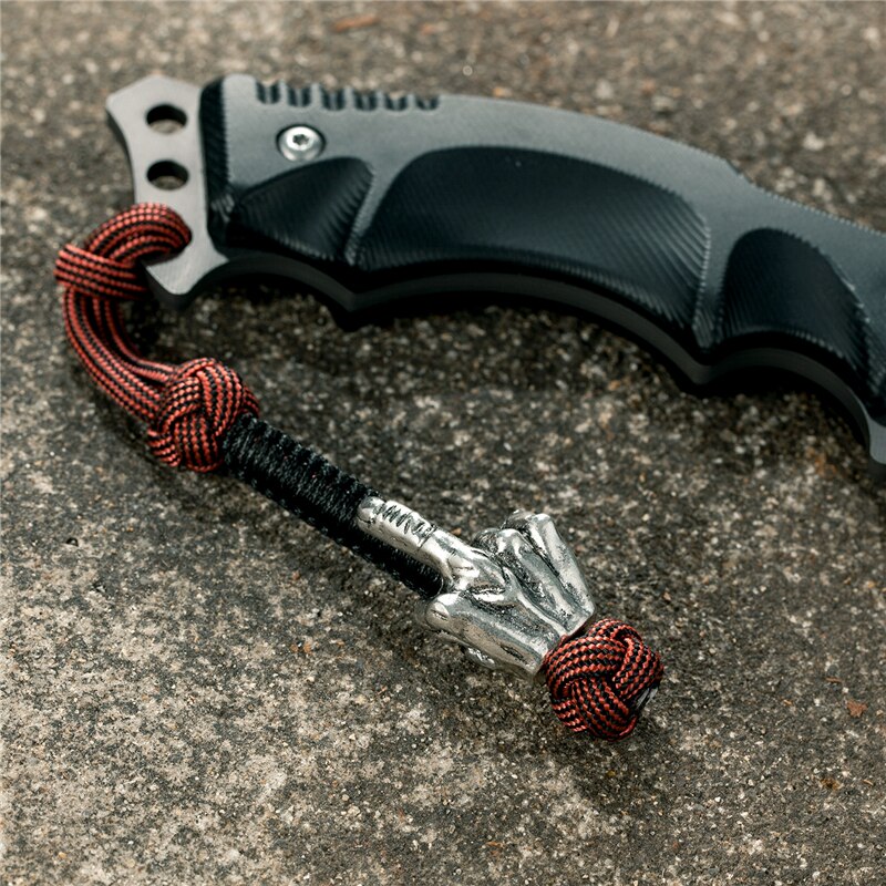 Punk Handmade  Rapper Middle Finger Keychains
