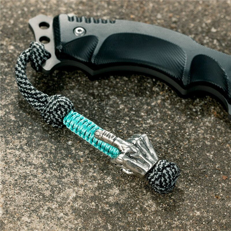 Punk Handmade  Rapper Middle Finger Keychains