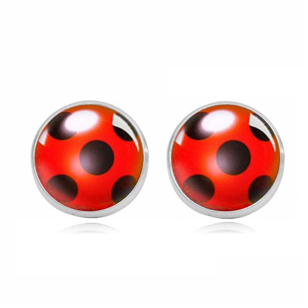 New Ear Clip Ladybug Earrings