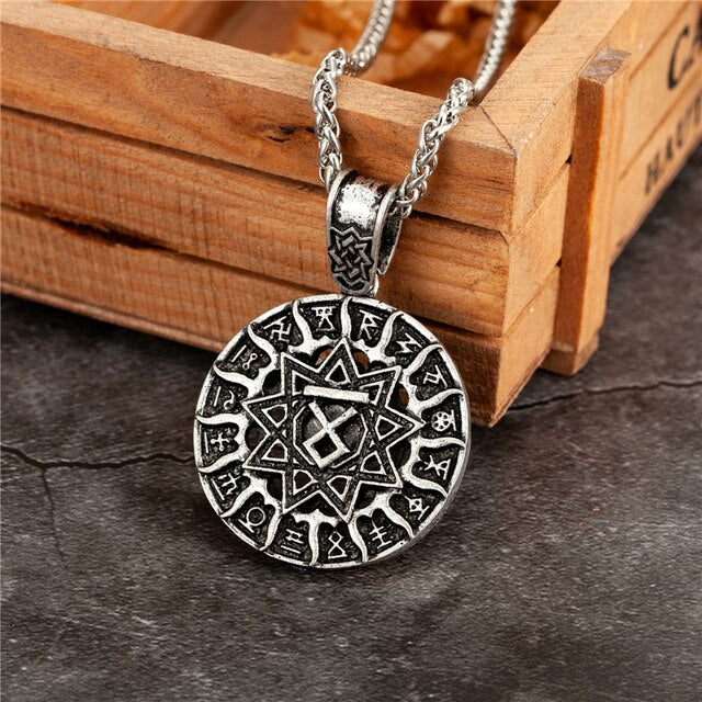 Vikings  Compass Chain Necklaces