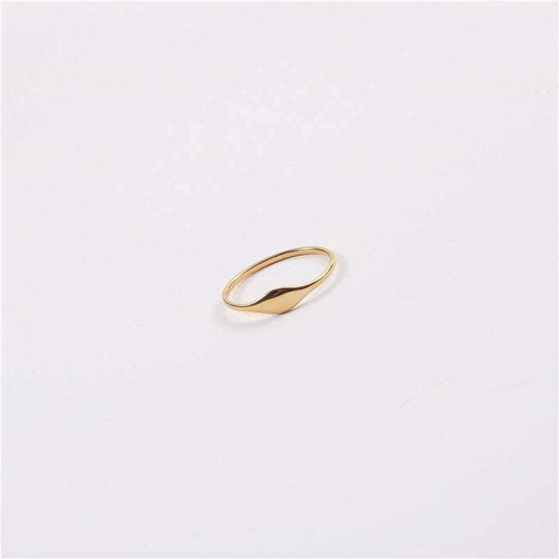 18KGP Gold Filled size  6 7 8 female wedding rings