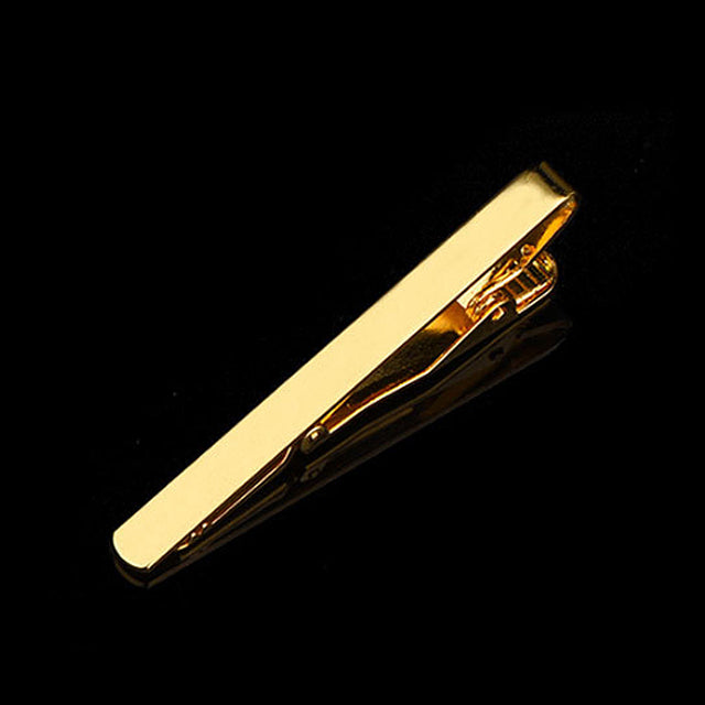 Metal Gold Tie Clip Man Accessories