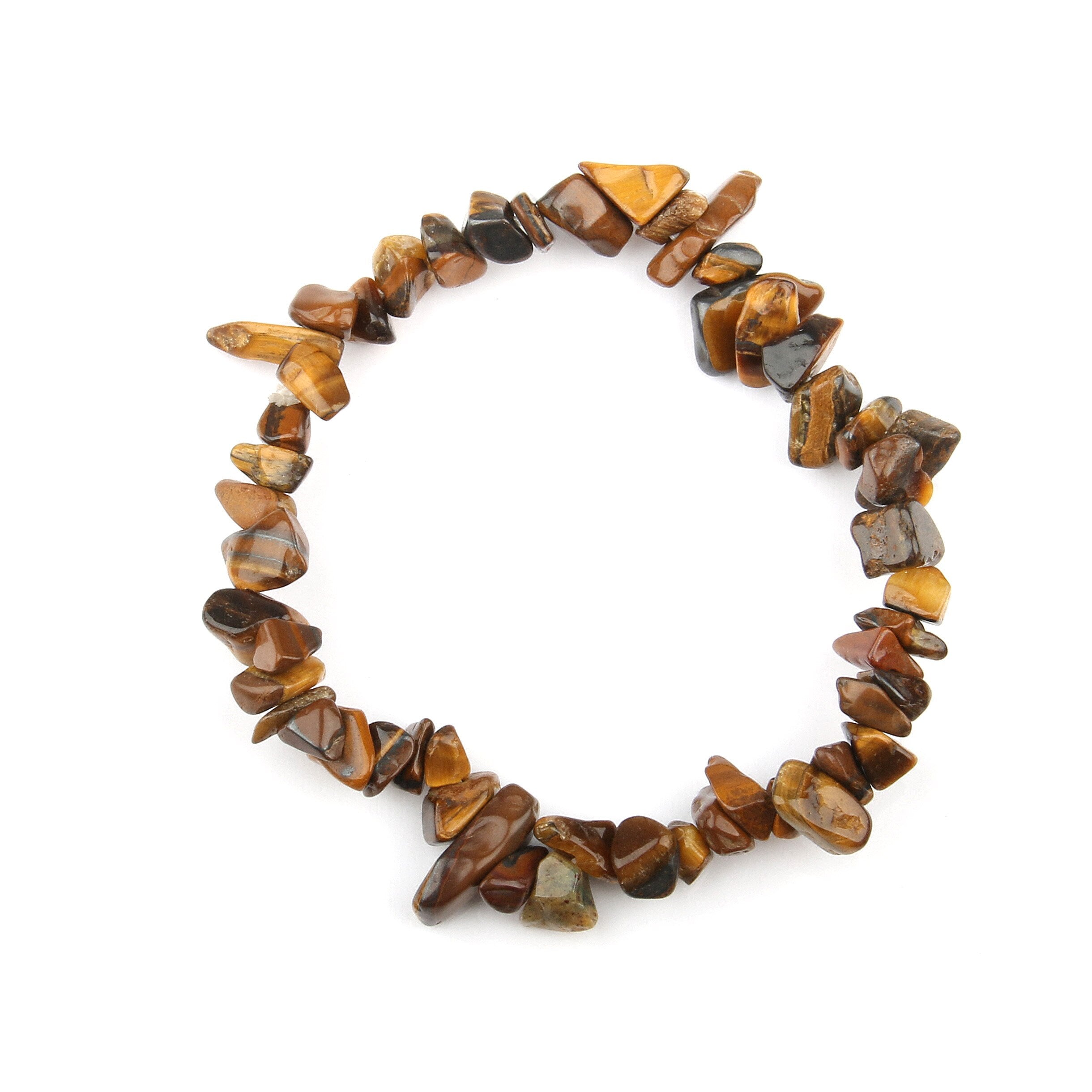 Irregular Natural Crystals Chakras Stone Bracelet
