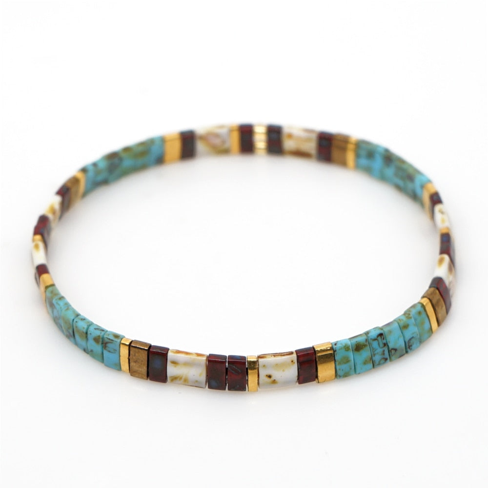 Vintage Bracelet For Women Miyuki Tila Beads Bracelets