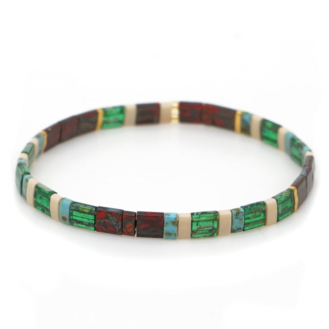 Vintage Bracelet For Women Miyuki Tila Beads Bracelets