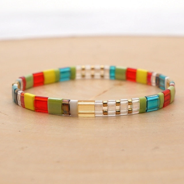 Vintage Bracelet For Women Miyuki Tila Beads Bracelets