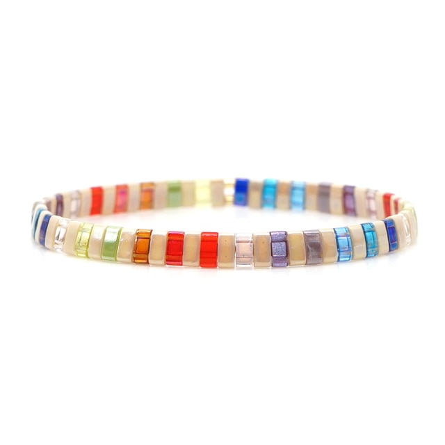 Vintage Bracelet For Women Miyuki Tila Beads Bracelets