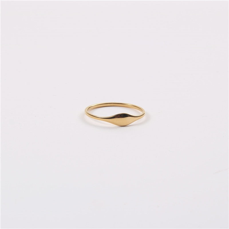 18KGP Gold Filled size  6 7 8 female wedding rings
