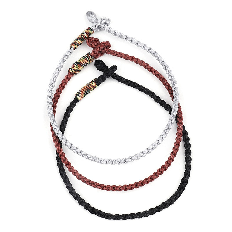 Five Colors Handmade Tibetan Buddhist  Bracelets