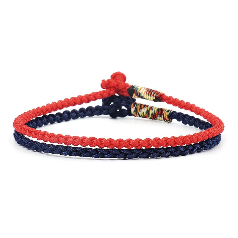 Five Colors Handmade Tibetan Buddhist  Bracelets