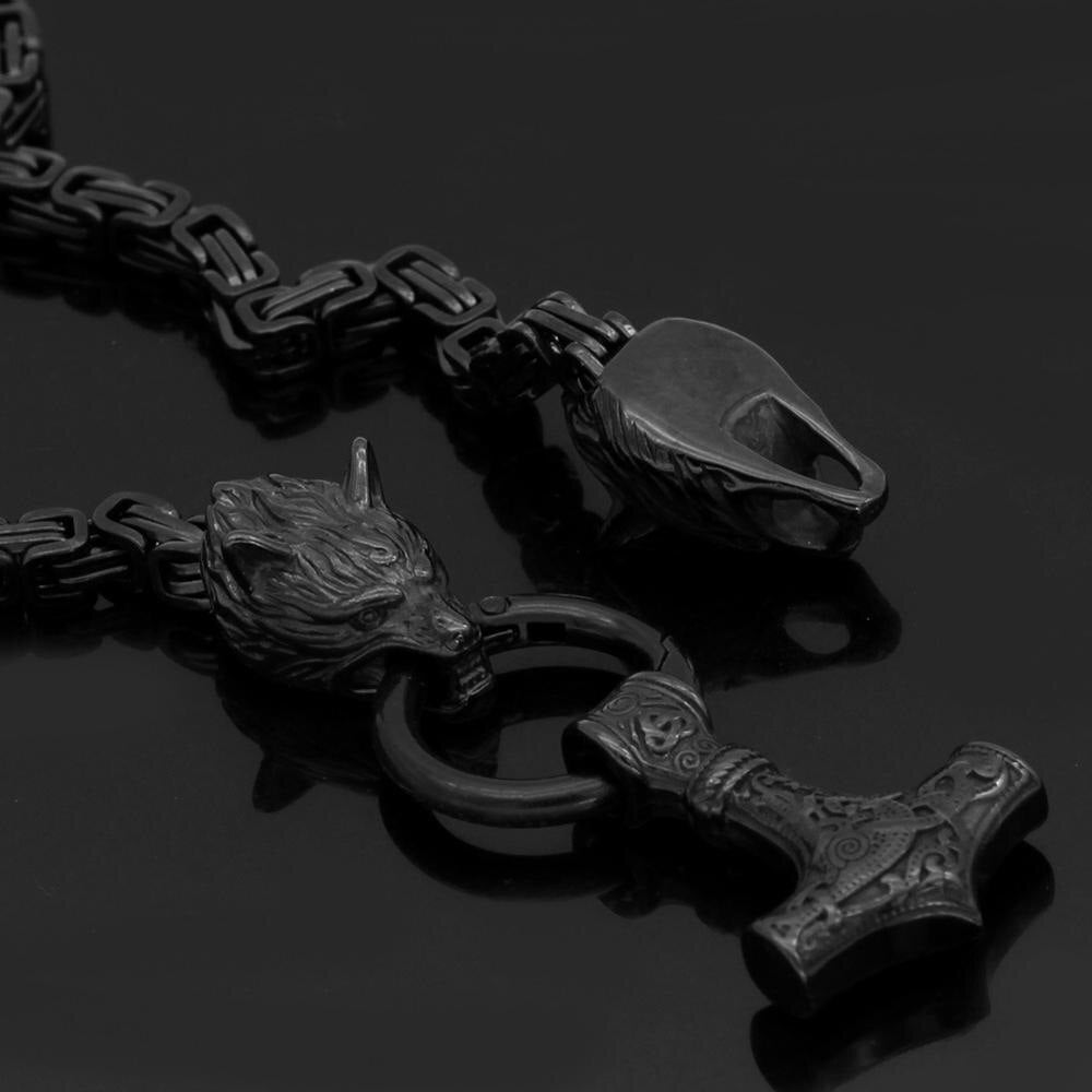 Viking Celtic Wolf Rune Pendant – Gofaer Finds store!