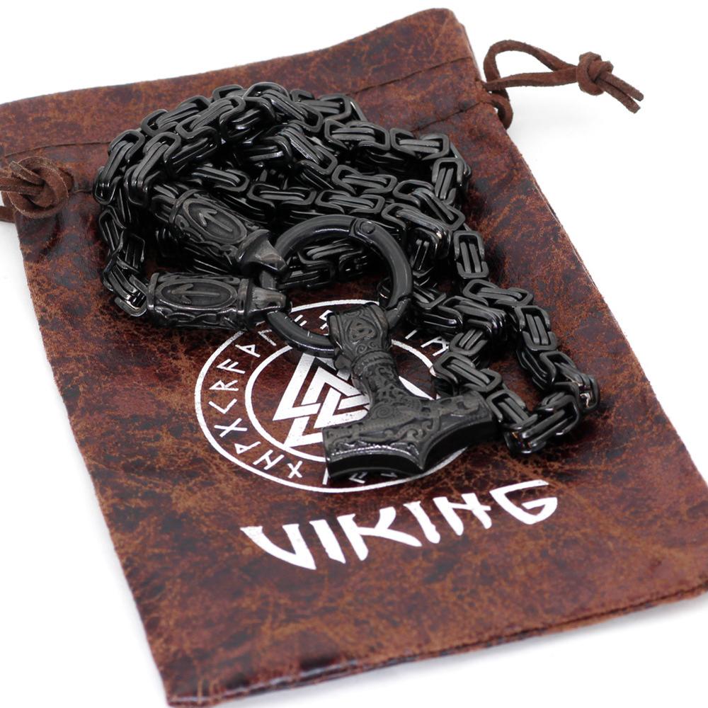 Viking  Celtic Wolf Rune  Pendant