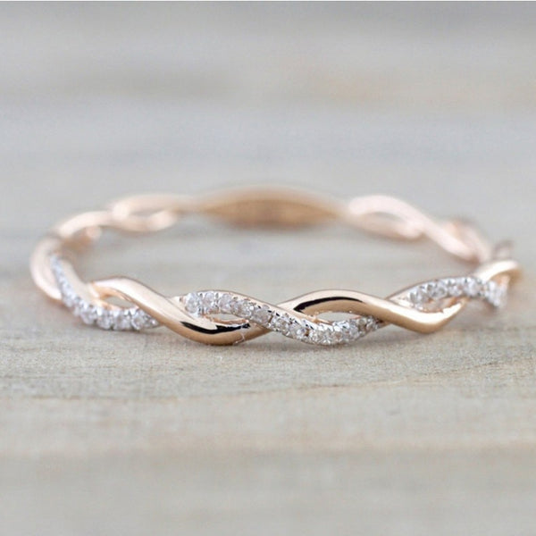 Tide Adjustable Stainless Steel Rings For Women