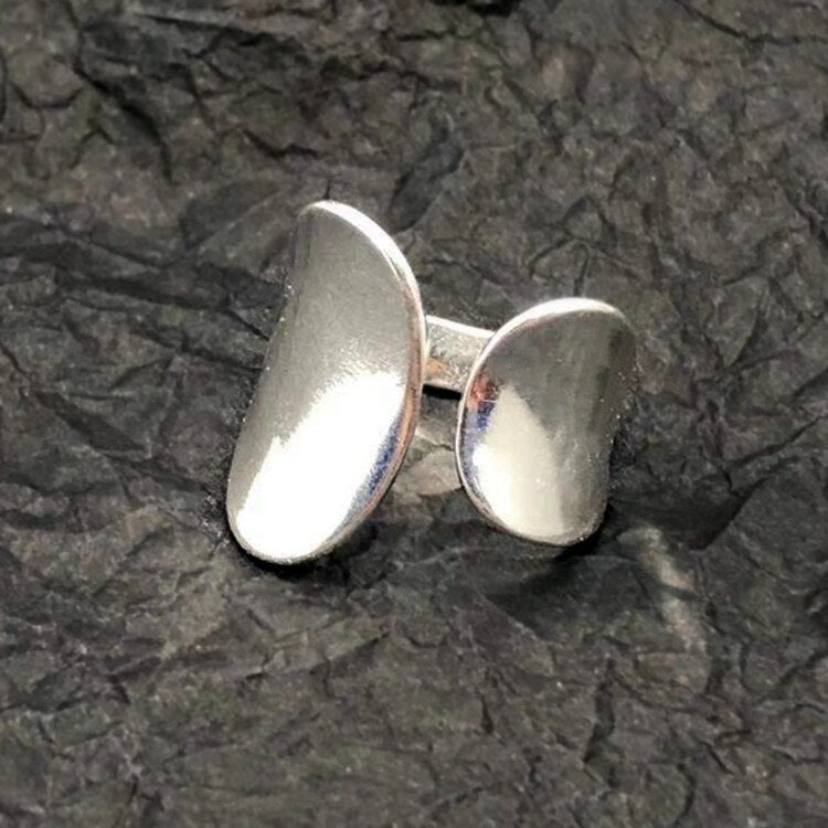 Boho Antique Silver Color Knuckle Rings
