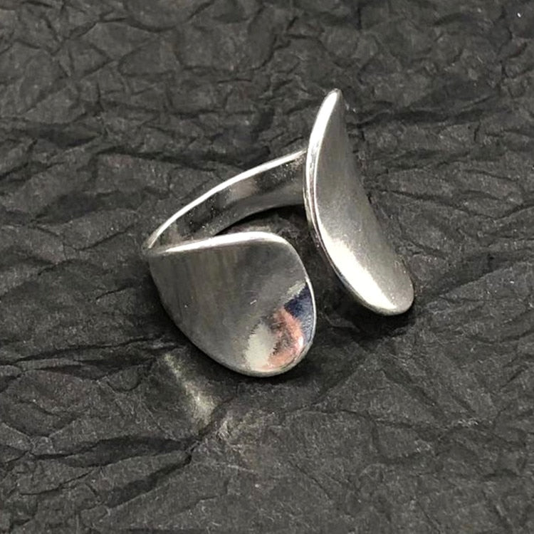 Boho Antique Silver Color Knuckle Rings