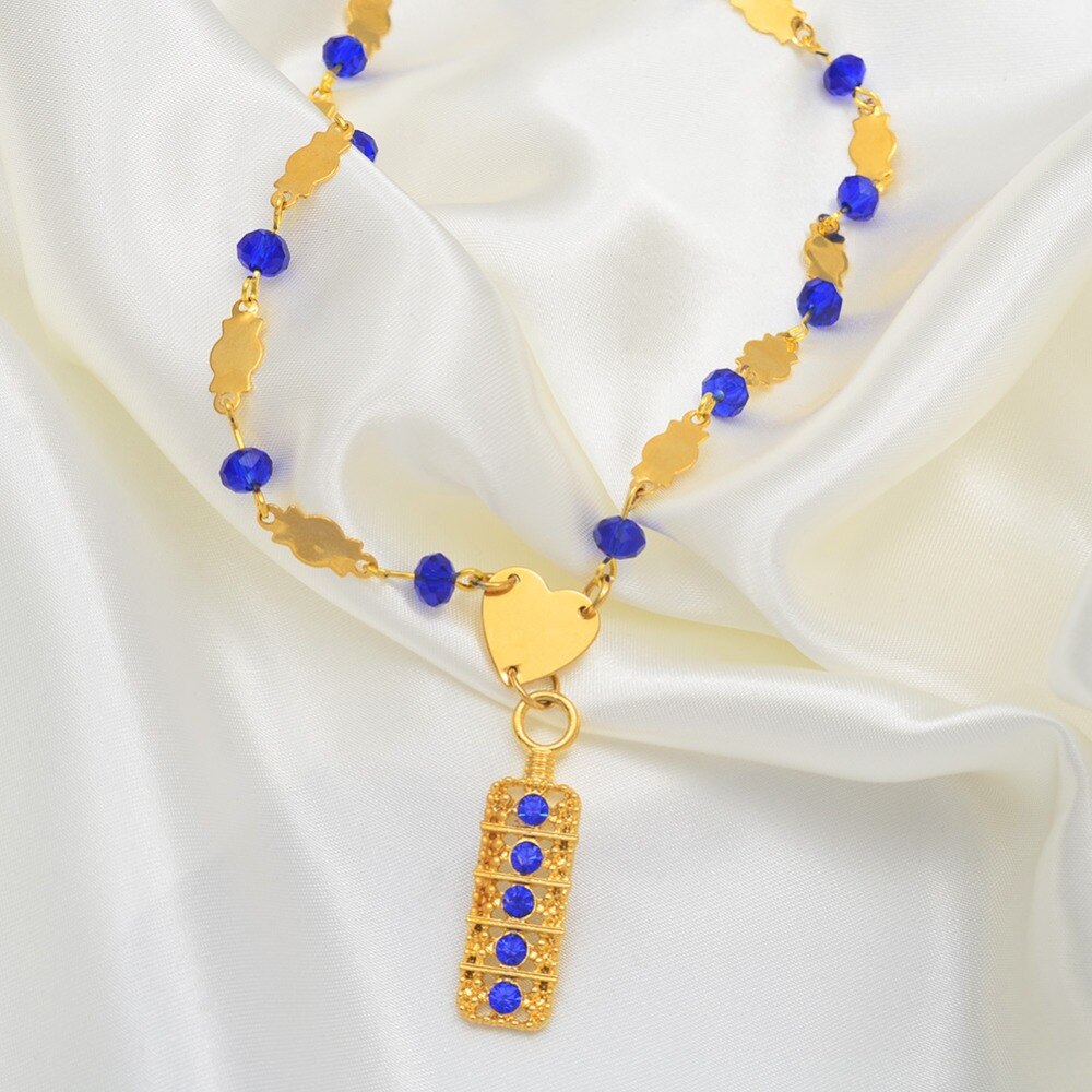 New Blue/Red/Green Marshall Pendant Ball Beads Necklaces