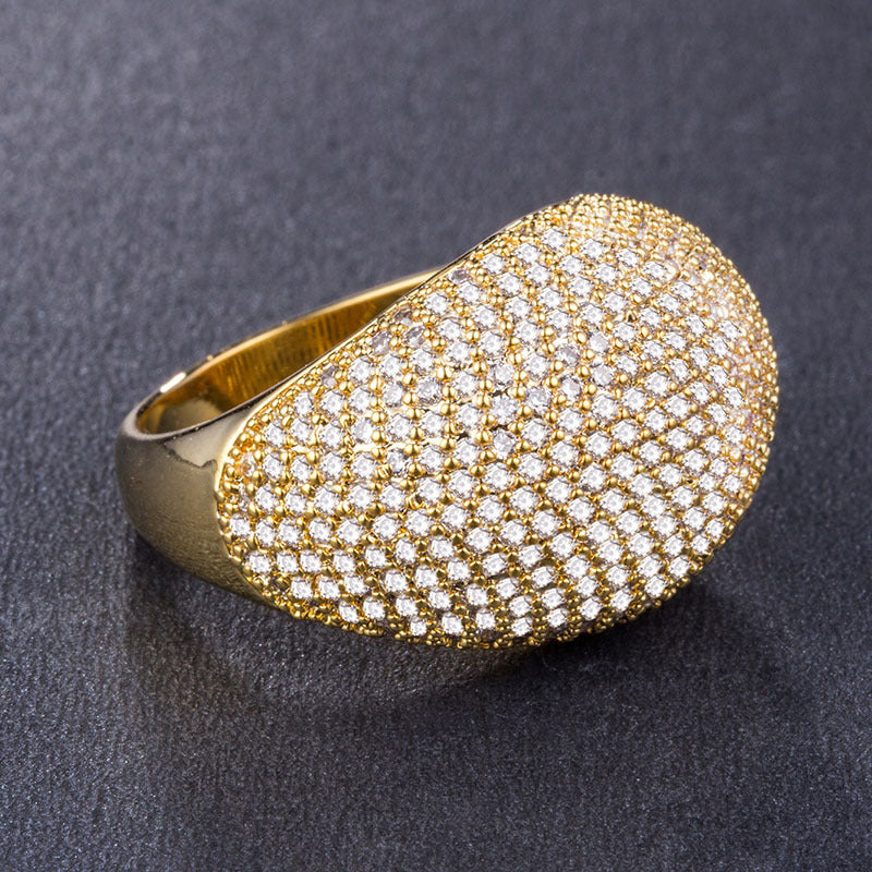 Big CZ  Bling   Wedding Engagement Rings for Women